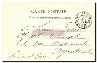 Biarritz - Os Termas & Hotel Biarritz-Salins — Cliché Ouvrard — Verso