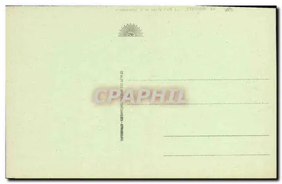Biarritz, el Puerto Viejo y el Semáforo — Tarjeta postal antigua n°24 — Editor: Art Photographique Congrès — Reverso