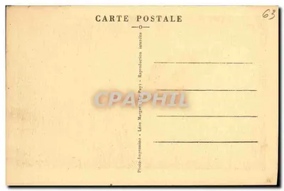 O GERBIER dos JONCS (alt. 1554 m.) — A Fonte da Loire — Léon Margart (Le Pay) — Verso