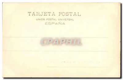 Bayen : Baile y merienda en el puente del canal — Coleção Romo y Füssel, N. 1003 — Verso