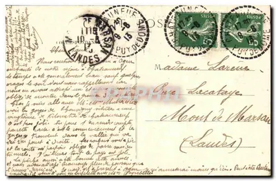 A Vale da Sioule - Os Dois Pontes — B.L. Si-Eloy, n°79 — Verso