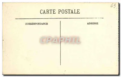 L'Auvergne — El Camino de las Gorges d'Enfre — LL. — n° 105 — Reverso