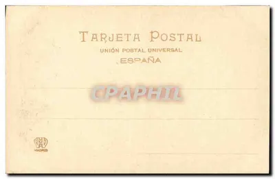 A Virgem da Rosa — obra de Rafael de Urbino — editada por Hauser y Menet, Madrid, n° 653 — Verso