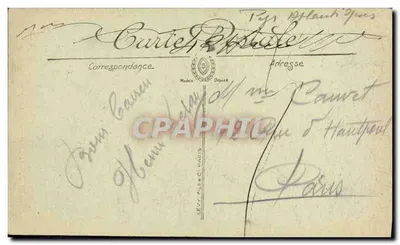 Biarritz — Il Rocher de la Vierge — LL. — Verso