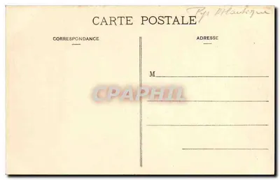 Biarritz - Côte des Basques — Marcel Delboy, Phototypie, Bordeaux, Nr. 140 — Rückseite