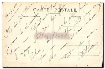 Les Rotours — Zamek z południa — Manique Lizard, wydawca, Putanges (Orne) — Rewers