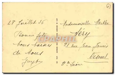 Sées — Boulewar Pichon — LL. — n°52 — Rewers