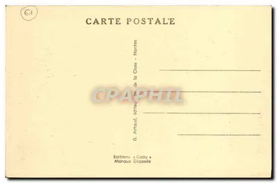 Sées (Orne) — Katedra i Pomnik Conté — Gaby, n°4 — Rewers