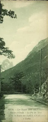 ओस्सौ घाटी - ले पिक डू मिडी वू डी ला रूट डे एऊ चौड़े अट गाबास — आर. बर्जिवन, ला रोचेल