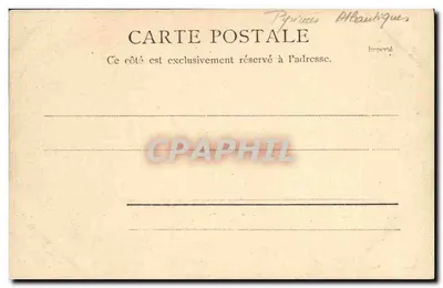 Wąwóz Walentyna — Eaux-Bonnes — R. & J. D. 10745 gima — Rewers