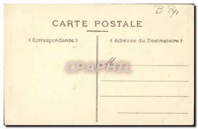 Eaux-Bonnes — Establecimiento termal y la Iglesia — Edit. Dhéreté, Francia — Reverso