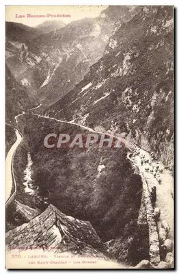 Les Bauges-Pyrénées — Laruns, Visille e Nouettes — Vista das Águas Quentes e das Gorges — n° 370