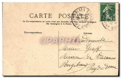 SALIES-de-BÉARN (B.-P.) — Estabelecimento Termal e Novo Parque — Lib. F. Clèdes (Aluguel de Livros) — Verso