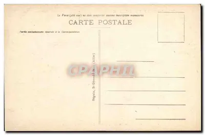 Auvergne pittoreska — Jezioro Chambon i Kolejka Sancy — Ideal, nr 3376 — Rewers