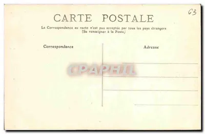 Auvergne (Puy-de-Dôme) — Châtelguyon, las pod Chalusset — M.T. nr 675 — Rewers