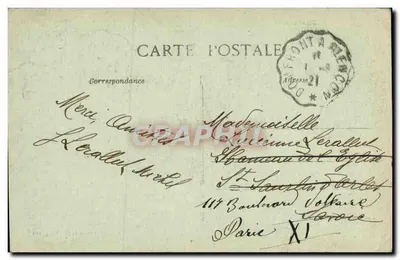 Couterne (Orne) — Ogólny widok — Levassour, fot. wyd. Fiers — Rewers