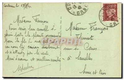 Couterne - Castelo de Chantepie (frente) — Verso