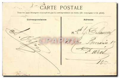 Couterne (Orne) — Vista Geral — C. Hermet, editor, Couterne — Verso