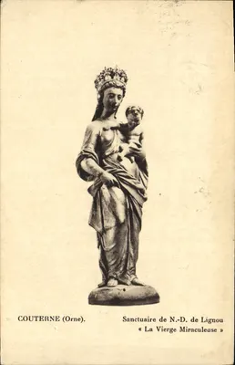 Couterne (Orne) — Santuário de N.-S. de Lignou « A Virgem Milagrosa » — Edição Gauthier