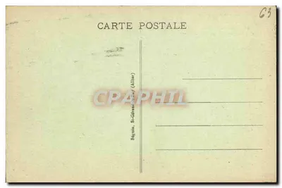 A Auvergne pitoresca — Panorama da Valei de Chaudefour e dos Monts Dore — P. Viollette — Verso
