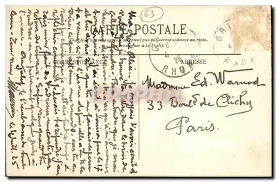 Royat — Os Banhos Romanos e o Viaduto — LL — Verso