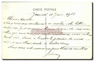 L'Auvergne — Ponte Rustica e Cachoeira do Parque — G. D'O. - 1328 ROYAT — Verso