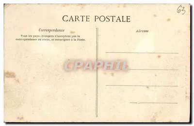 Royat-les-Bains — Le Parc et le Casino — L'Auvergne Pittoresque, n°207 — Verso