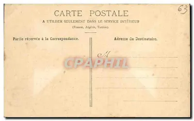 Royat in haar Nest — Auvergne — G.D.C. n°37 — Achterkant