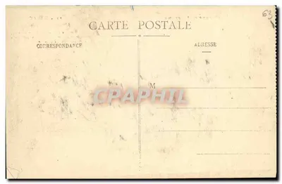 Royat — Katedra i Fontanna — Pittoreska Auvergne — Rewers