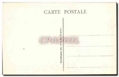 L'Auvergne — Vieille Rue du Vieux Royat — G. D'O. - 436 — Rewers