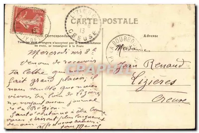 La Bourboule — Fronton placówki — L'Auvergne, n°472 — Rewers