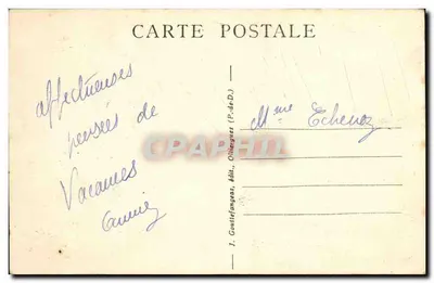 La Bourboule — Plac Zwycięstwa — g.d'o. - 828 — Rewers