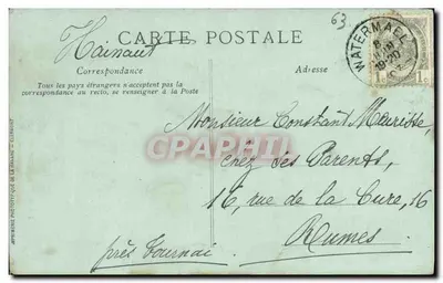 Clermont-Ferrand — Absyda Najświętszej Maryi Panny z Portu — Pictura Auvergne, n°146 — Rewers