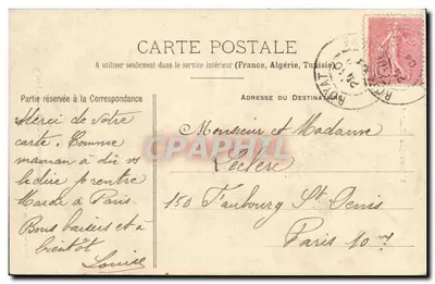 Clermont-Ferrand — Katedra św. Józefa — P. HELMLINGER & Cie, IMP. PHOT. NANCY — Rewers