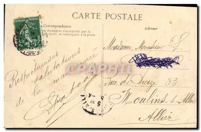 Exposition de Clermont-Ferrand 1910 — Palais des Industries diverses — Éditeur : imprimeur non visible — Achterkant