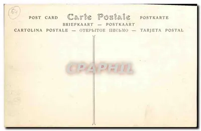 Pau — Binnenkant van het Kasteel, slaapkamer van Jeanne d'Albret — Achterkant