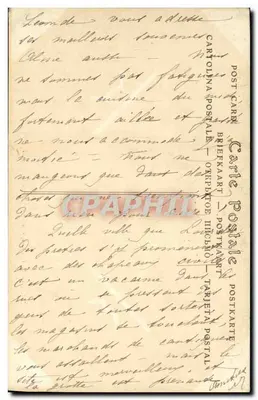 Pau — O Castelo, Quarto de Henri IV — ND Phot — Verso