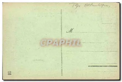 Pau — Zamek Henryka IV — Wieża i Fasada — Rewers
