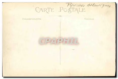 Pau — Het Kasteel, hoofdgevel — C. C. - 8 — Achterkant