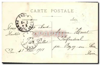 Vista generale su Bizanos — Pau — C.C. 75 — Verso