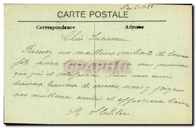 Pau — O Ponte de Jurançon e o Castelo — C.C. 88 — Verso