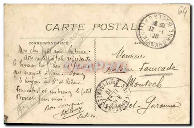 PAU - Le Berceau d'Henri IV — éditeur L. S. (n° 2354) — Rewers