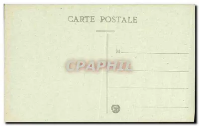 Castelo de Pau — Tapeçaria dos Gobelins — A Caça ao Cervo — Edição Varichon, n° 654 — Verso