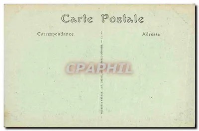 Castelo de Pau — A Cour de Honra — Neuruein Frères, Imp. Paris-Opibil — Verso