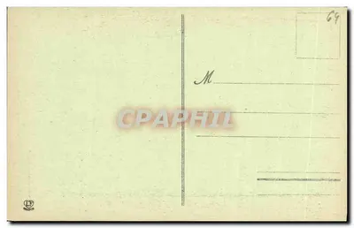 De Basses-Pyrénées — Pau — Het Kasteel — De Tuinen — n°45 — Achterkant