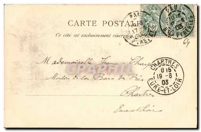 Pau - Keten van de Pyreneeën — D.T. Edit. Lourdes n°7 — Achterkant