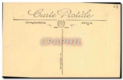 Pau — O Castelo visto de Jurançon — Selecta, n°23 — Verso