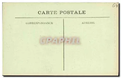 Pau — A Torre do Castelo e a Capela — C.C. 31 — Verso