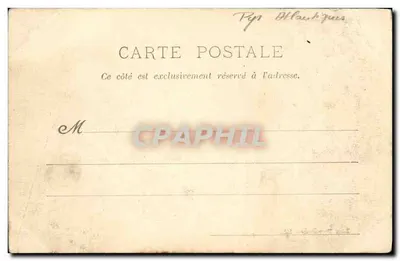 Pau (Castelo) — Lareira Monumental — Les Pyrénées Illustrées, n°71 — Verso