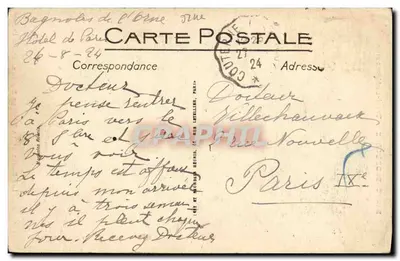 Bagnolles-de-l'Orne — Tessé-la-Madeleine. As Margens da Vée nos Buardrs — LL. n° 129 — Verso